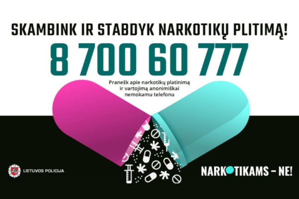 Priklausomybę sukeliančių medžiagų vartojimo mažinimo ir prevencijos programos įgyvendinimas