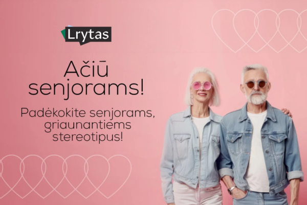 Kviečiame dalyvauti konkurse „Ačiū senjorams“