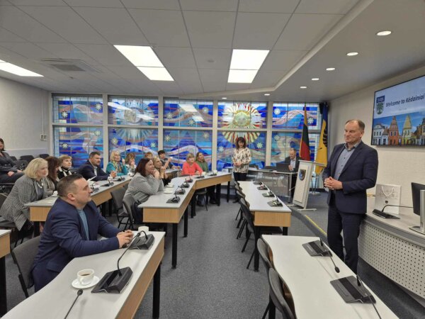 Apie švietimo aktualijas bendrauta su partneriais iš Latvijos