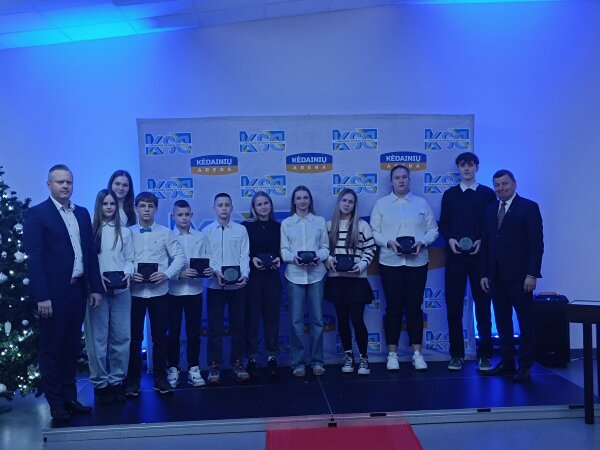 Kėdainių sporto centre vyko kasmetinis gabiausių sportininkų pagerbimo vakaras
