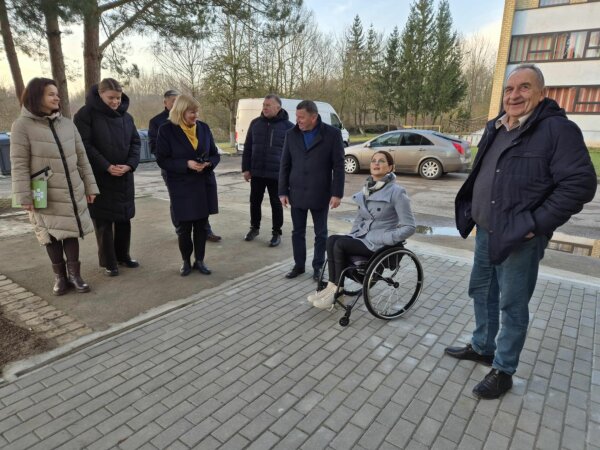 Kraštiečių patogumui įrengtas keltuvas