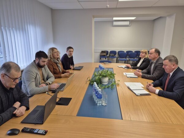 Rajono vadovai susitiko su „LTG Link“ vadovais