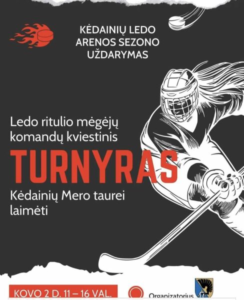 Kviečiame į Kėdainių ledo arenos sezono uždarymo šventę. Vyks ledo ritulio mėgėjų komandų...
