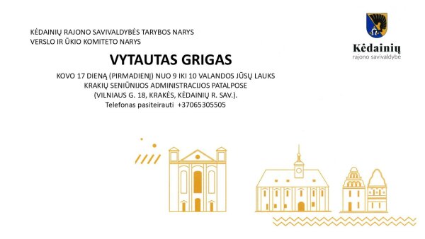 Gyventojų priėmimas