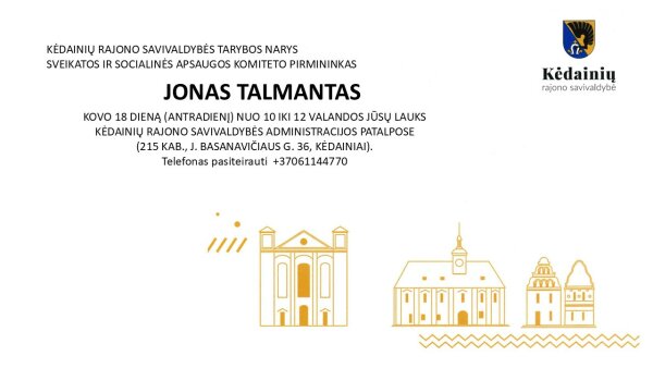 Gyventojų priėmimas