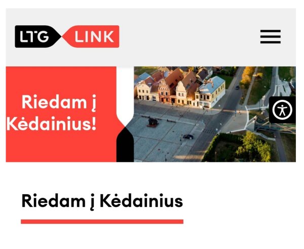 „LTG Link“ kviečia į Kėdainius riedėti traukiniais