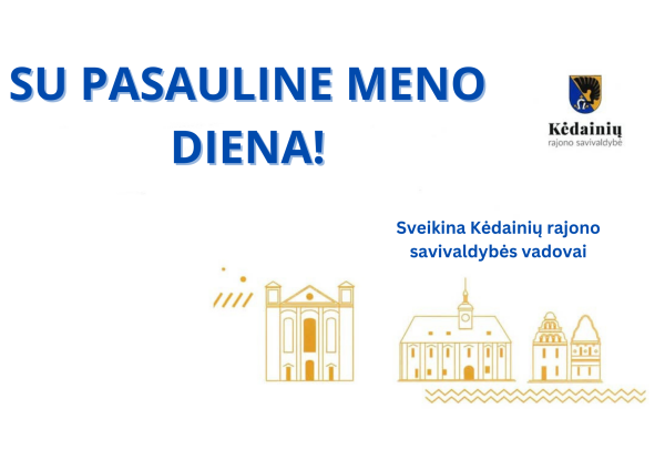 Balandžio 15-oji – Pasaulinė meno diena! 