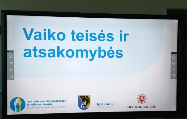 Trijų institucijų atstovės organizavo renginį „Bendrystė dėl vaiko gerovės“