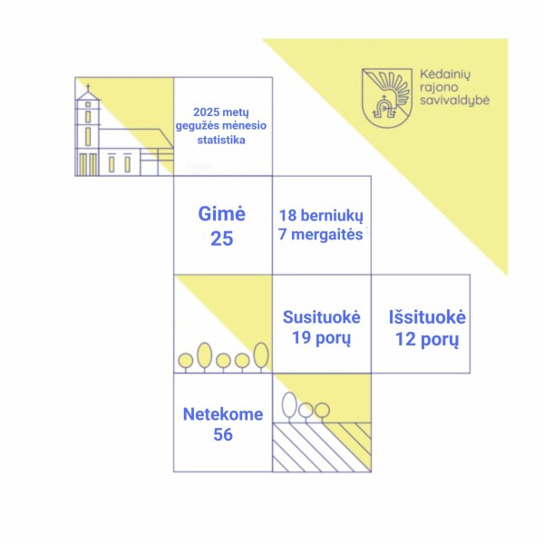 2025 m. gegužės mėn. statistika