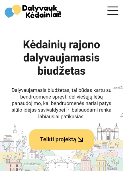 Ar jau turi idėją gyventojų iniciatyvų konkursui?  Paraiškų teikimas vykdomas iki rugpjūčio 18 d. 