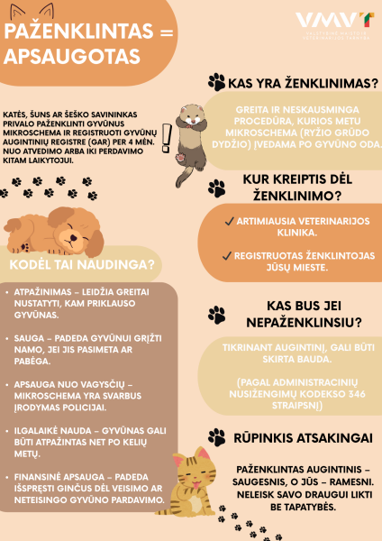 Perkate ar perimate katę, šunį ar šešką? Nuo šiol save kaip augintinio šeimininką turite...