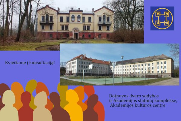 Kultūros paveldo departamentas Dotnuvos dvaro sodybos ir Akademijos statinių komplekse rengia...