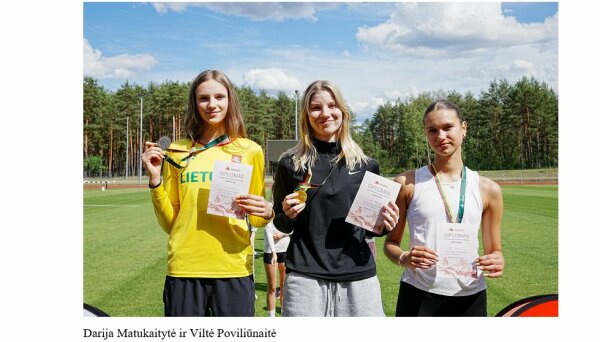 Lietuvos jaunių čempionate kėdainietė iškovojo sidabro medalį!