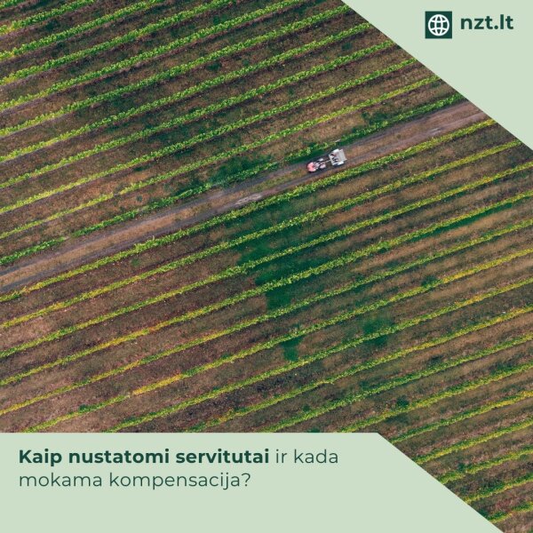 Kaip nustatomi servitutai ir kada mokama kompensacija?