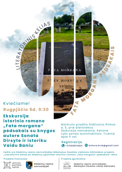 Norite išgirsti, kokias istorijas šnabžda tykusis Nevėžis? Kviečiame kelionei po Kėdainius ir jų...
