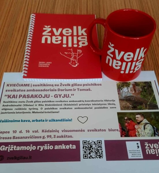 Susitikimas su „Žvelk giliau“ ambasadoriais