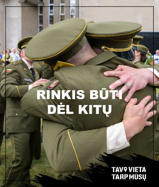 Kviečia jaunuolius rinktis karininko kelią – tai galimybė kurti prasmingą ateitį, įgyti aukštąjį...