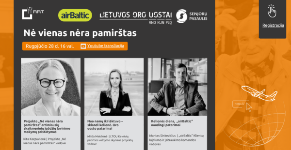 Projektas „Nė vienas nėra pamirštas“ ir vėl kviečia į nuotolinę paskaitą!