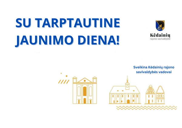Sveikiname su Tarptautine jaunimo diena! 