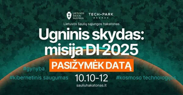Kviečia jaunuosius šaulius, jaunimą bei pradedančiuosius kibernetinio saugumo entuziastus spalio...