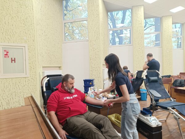 Šiandien Kėdainių rajono savivaldybės administracijos patalpose vyksta Nacionalinio kraujo centro...