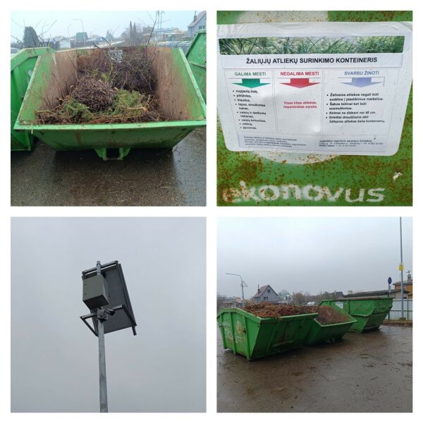 Tvarkykime žaliąsias atliekas atsakingai!