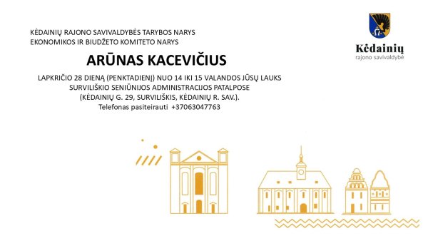 Gyventojų priėmimas