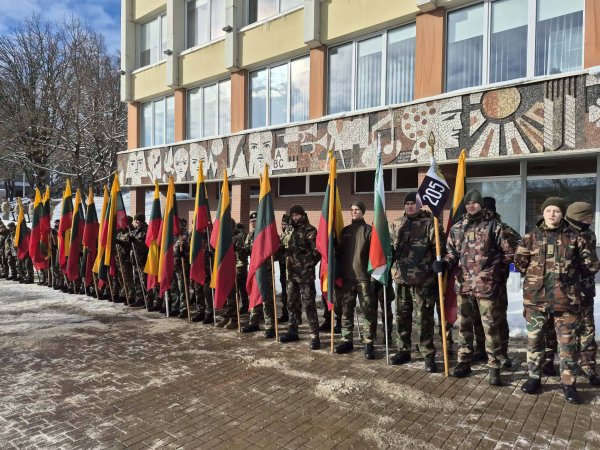 Vasario 16-osios renginių akimirkos Kėdainiuose