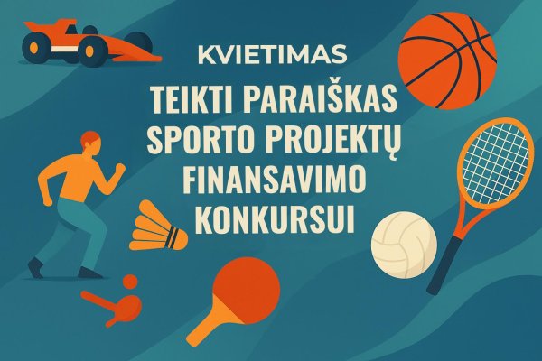 Skelbiamas sporto projektų finansavimo Kėdainių rajono savivaldybės biudžeto lėšomis 2026 metų...