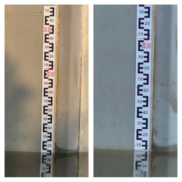 Nevėžio vandens lygis Kėdainiuose per pastarąją parą nukrito 5 cm ir šiuo metu yra ties 29,05 m...