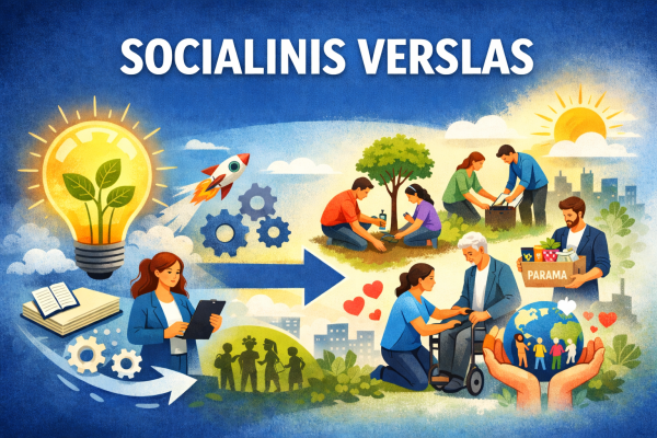 Kviečia verslo atstovus, bendruomenių lyderius, NVO ir visus besidominčius dalyvauti socialinio...