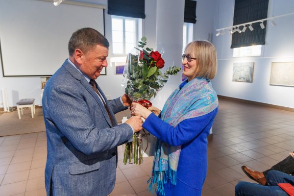 Atidaryta tapytojo, Kėdainių krašto garbės piliečio Aloyzo Stasiulevičiaus personalinė tapybos...