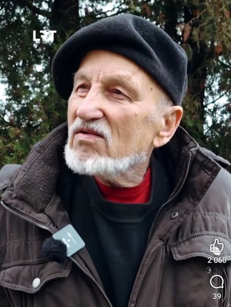 LRT laida „Mano pasas meluoja“ aplankė 91-erių medžio meistrą kraštietį Vytautą Ulevičių