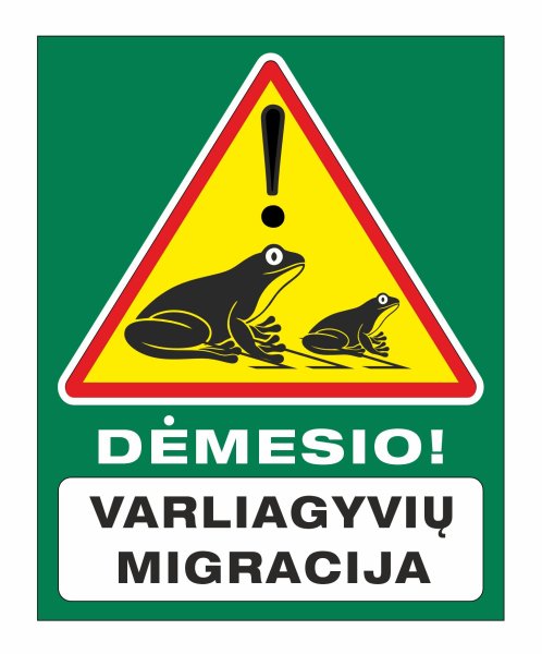 Pavasarinė varliagyvių migracija Kėdainių rajone: prašome gyventojų dėmesio ir atidumo