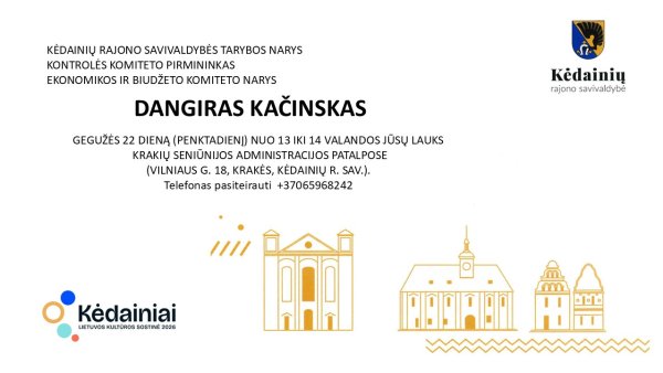 Gyventojų priėmimas