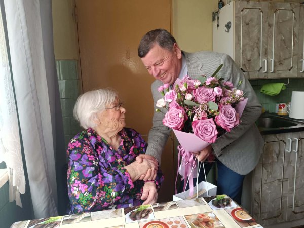 Meironiškių kaimo gyventoja Bronė Satkauskienė pasitiko garbingą 100 metų jubiliejų