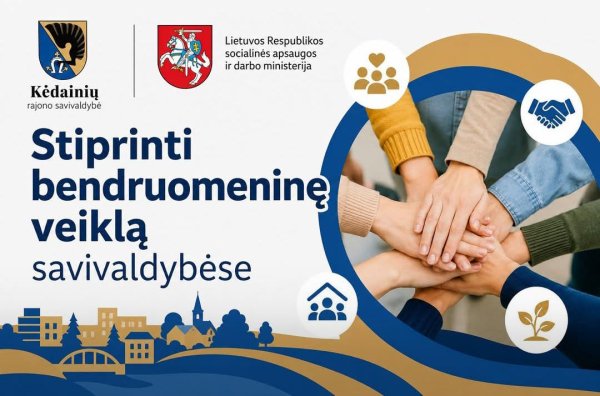 Kvietimas teikti paraiškas pagal Nevyriausybinių organizacijų veiklos stiprinimo veiksmų plano...