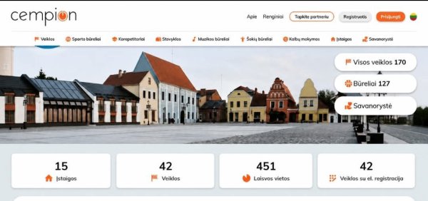 Atnaujinta registracija į vaikų vasaros stovyklas