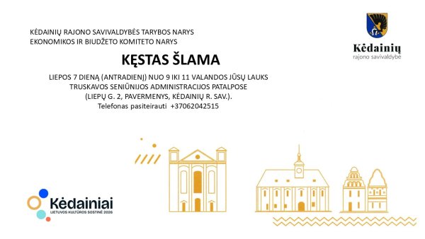 Gyventojų priėmimas