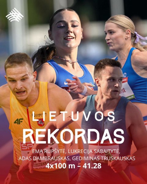 Naujas įrašas Lietuvos lengvosios atletikos istorijoje – didžiuojamės kėdainiečiu Adu Dambrausku!