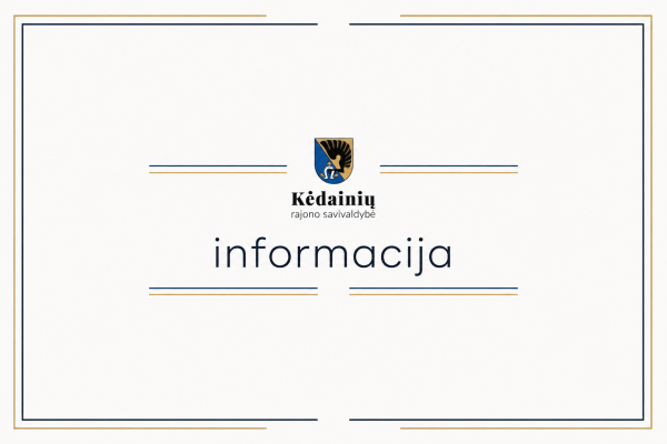 Informacija apie planuojamos ūkinės veiklos poveikio aplinkai vertinimo procedūras
