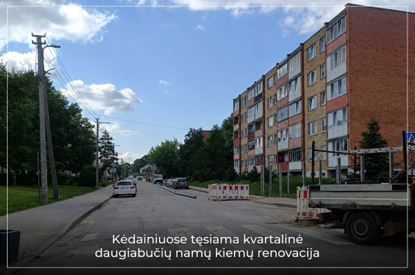 S. Jaugelio-Telegos gatvėje atnaujinami vandentiekio tinklai