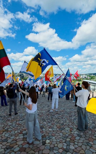Kėdainiečiai prisidėjo prie Lietuvai skirto muzikinio vaizdo klipo kūrimo