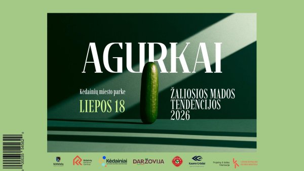 Šių metų Kėdainių Agurkų festivalis kviečia pasinerti į ryškiausią sezono tendenciją – Žaliąją madą!