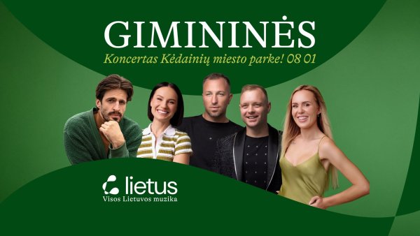 Didžiausias giminių piknikas Lietuvoje – jau rugpjūčio 1-ąją Kėdainiuose!