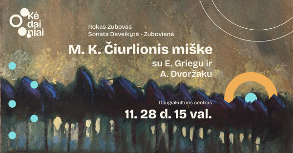Daugiakultūriame centre – muzikinė kelionė su Čiurlioniu, Griegu ir Dvořáku